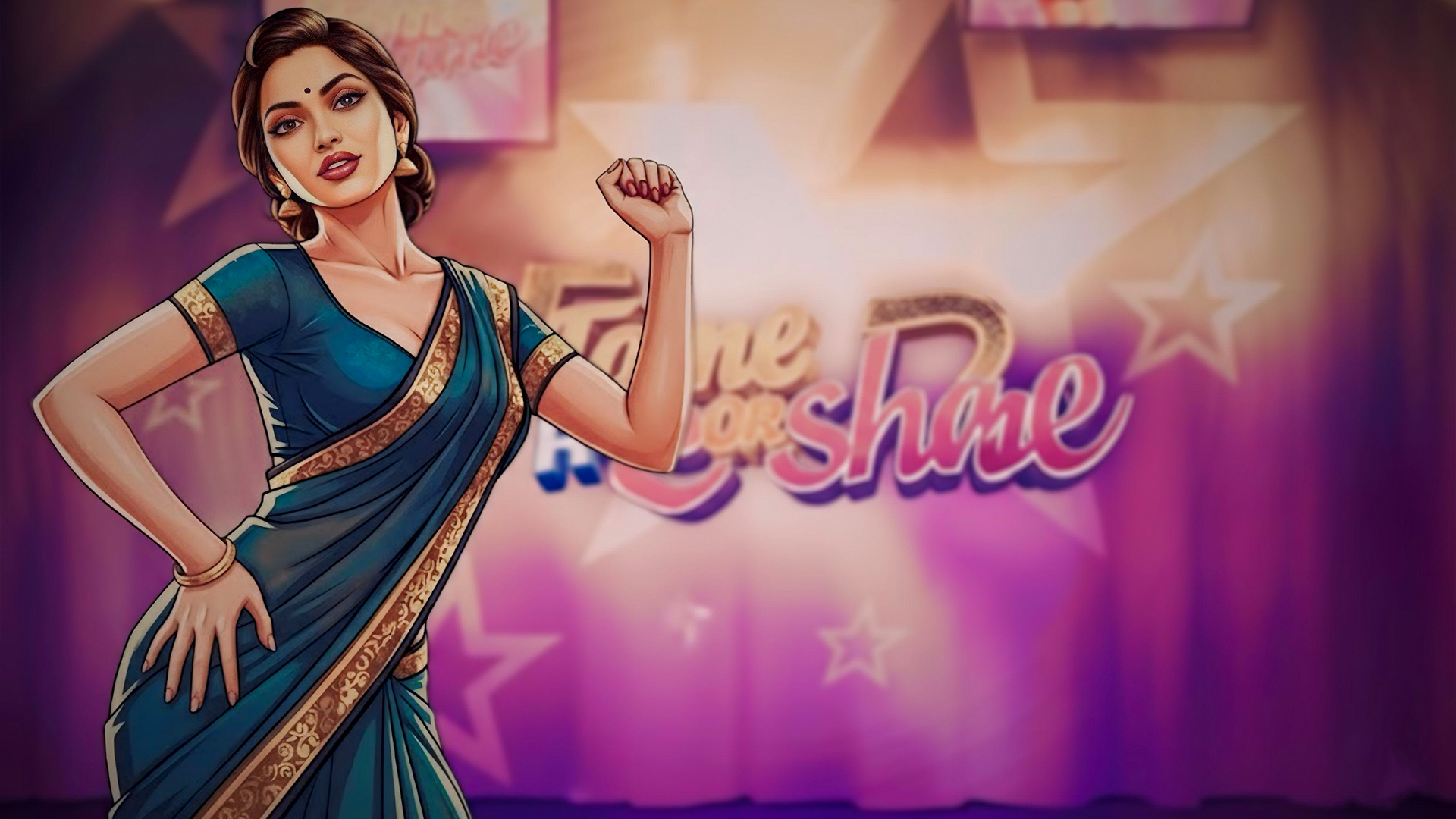 Snowy mountain peaks