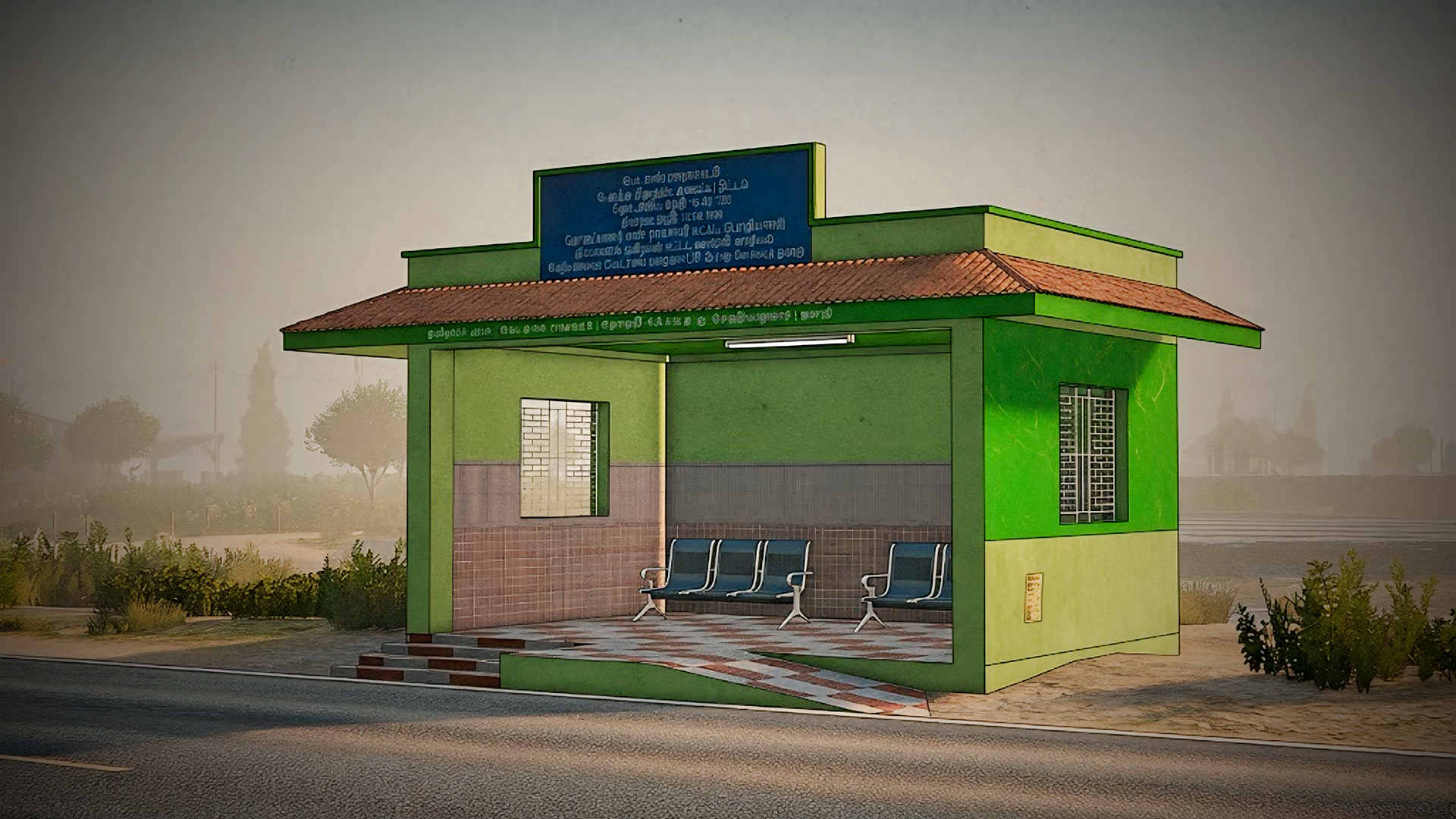 Silhouettes on beach